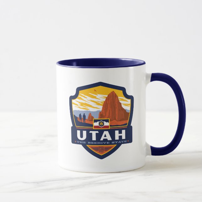 Caneca Orgulho Estatal | Utah (Direita)