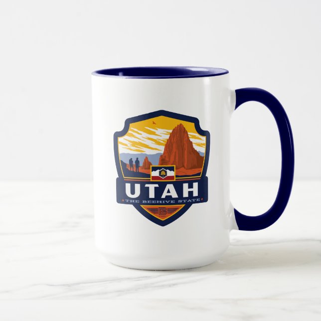 Caneca Orgulho Estatal | Utah (Direita)