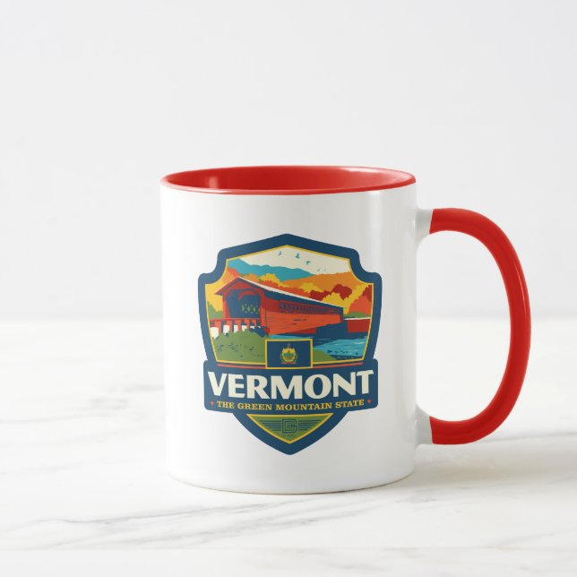 Caneca Orgulho Estatal | Vermont (Direita)