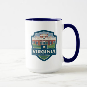 Caneca Orgulho Estatal   Virgínia