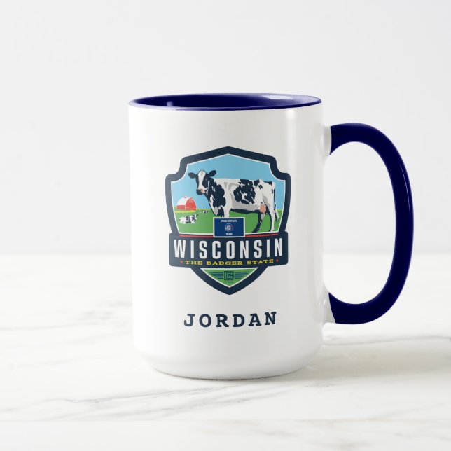 Caneca Orgulho Estatal | Wisconsin 2 (Direita)