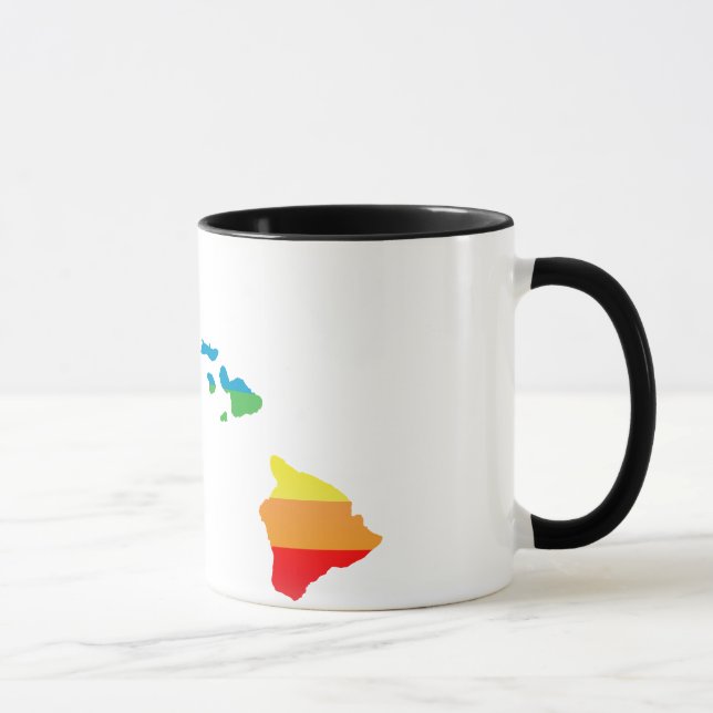 Caneca orgulho hawaii. (Direita)