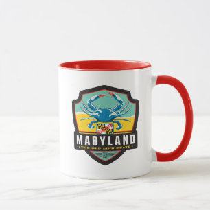 Caneca Orgulho   Maryland do estado