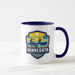 Caneca Orgulho   Minnesota do estado