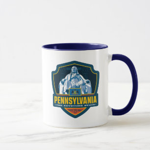 Caneca Orgulho   Pensilvânia do estado
