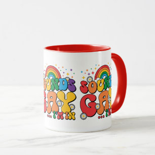 Caneca Orgulho Soa Gay Estou Dentro