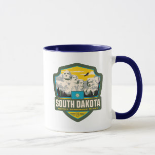 Caneca Orgulho South Dakota do estado