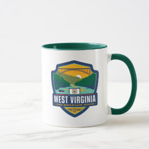 Caneca Orgulho   West Virginia do estado