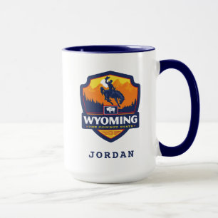 Caneca Orgulho   Wyoming do estado