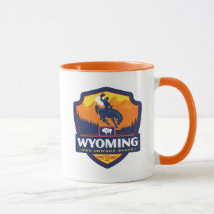 Caneca Orgulho   Wyoming do estado