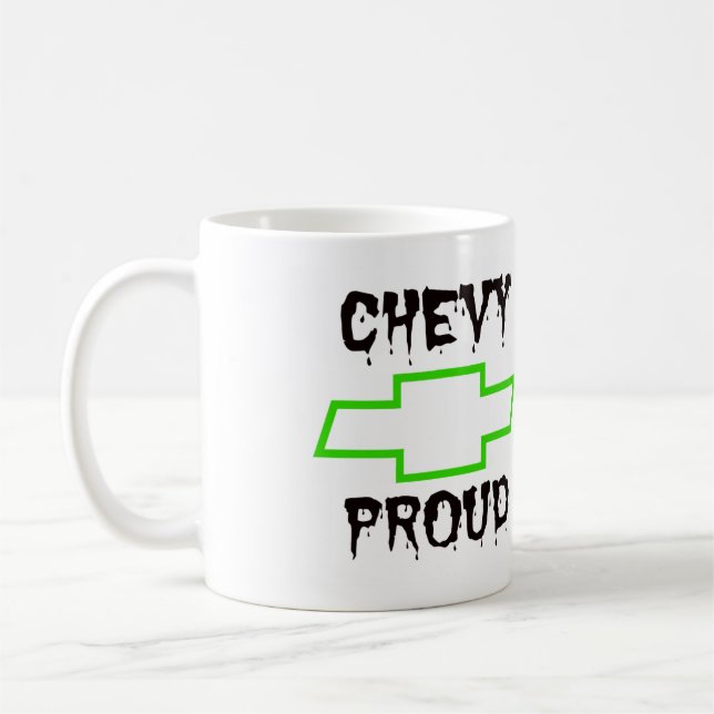 Caneca orgulhosa de Chevy (Esquerda)