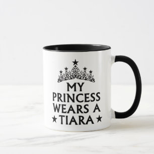 Caneca Orgulhosa de Parente Pageant - Princesa Tiara