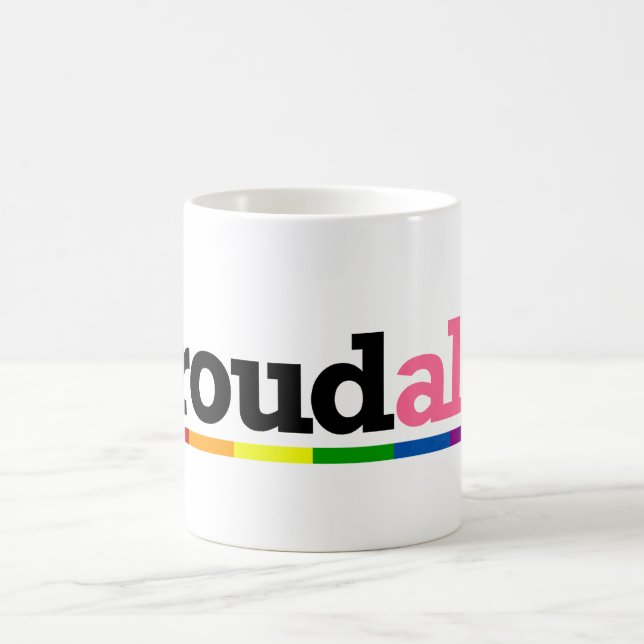 Caneca orgulhosa do aliado (Centro)