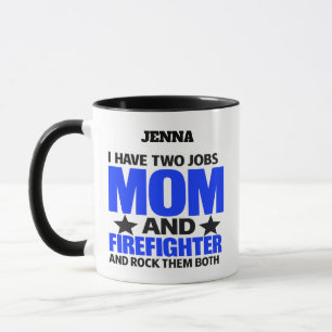 Caneca Orgulhosa Mãe Bombeira