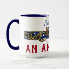 Caneca Orgulhoso De Ser Um Americano Personalizado