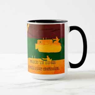 Caneca Orgulhoso de ser um Engenheiro em operação, MUG CO