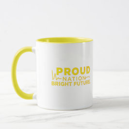 Caneca Orgulhoso Futuro Brilhante Da Nação