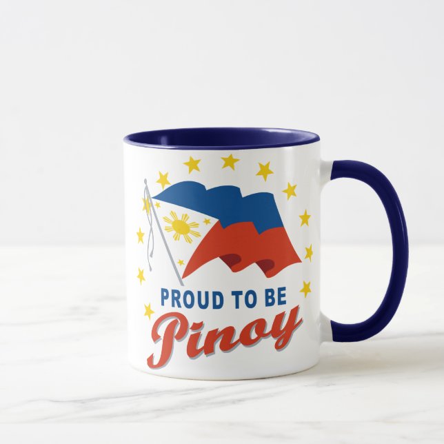 Caneca Orgulhoso ser Pinoy (Direita)