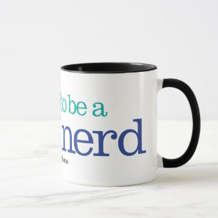 Caneca Orgulhoso ser um nerd do pássaro