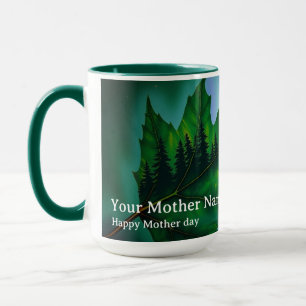 Caneca Orientação do Rio de Canoa Maple Aurora