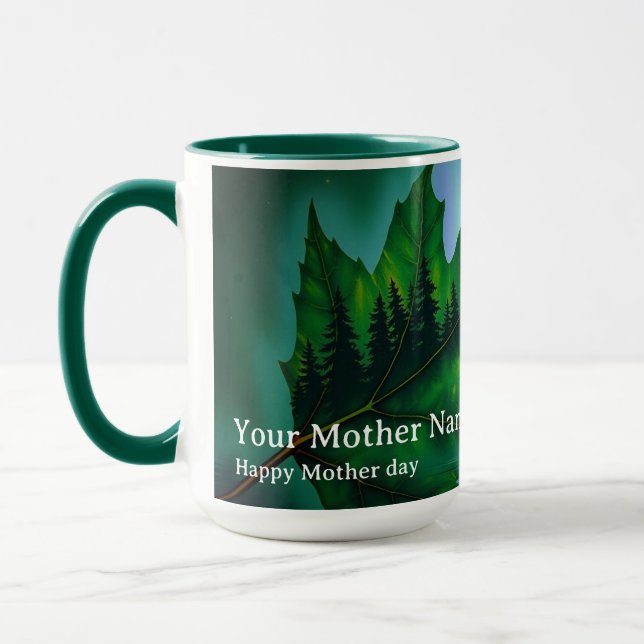 Caneca Orientação do Rio de Canoa Maple Aurora (Esquerda)