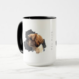 Caneca original da arte de Shih Tzu