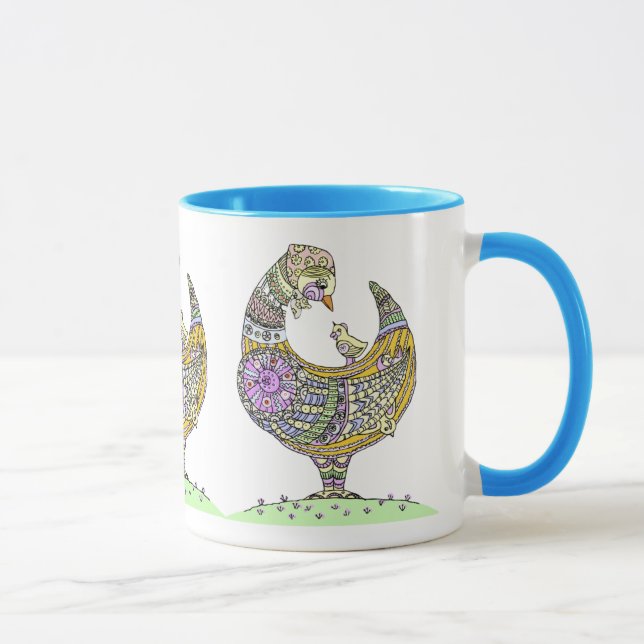 Caneca original da galinha da mãe (Direita)