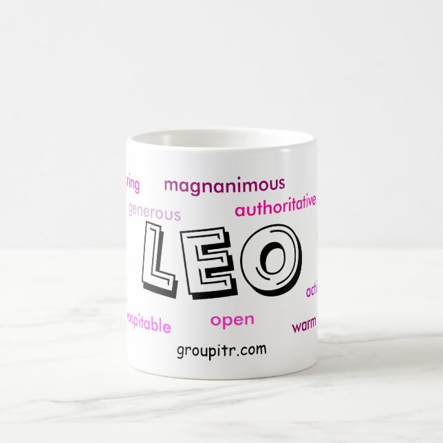 Caneca original de Groupitr Leo (Centro)