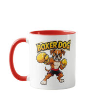 Original Design Funny Boxing Boxer Dog