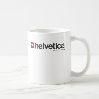 Caneca original do logotipo de LoveHelvetica