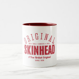 Caneca original do Skinhead