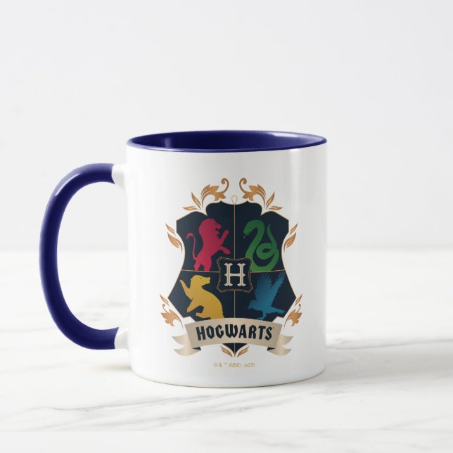 Caneca Ornamentado HOGWARTS™ House Crest (Esquerda)