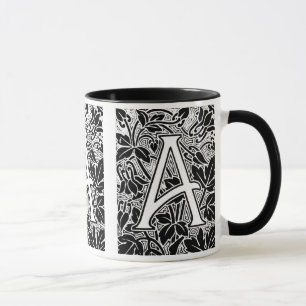 Caneca Ornamentado - Letra "A" Mug