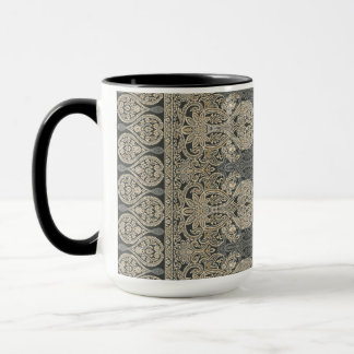 Caneca Ornamental Traditional Paisley design