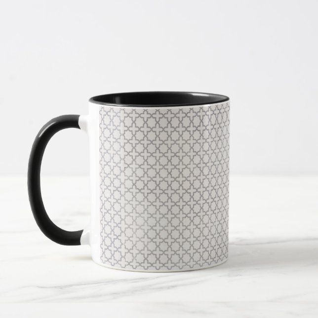 Caneca Ornamento Arabe Elegante (Esquerda)