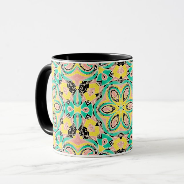 Caneca Ornamento retroativo (Frente Esquerda)