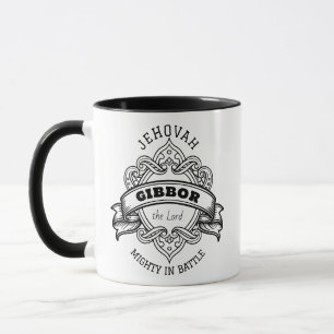 Caneca Ornata Jeováh Gibbor