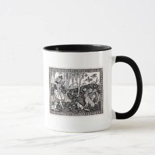 Caneca Orpheus que joga aos animais, 1500