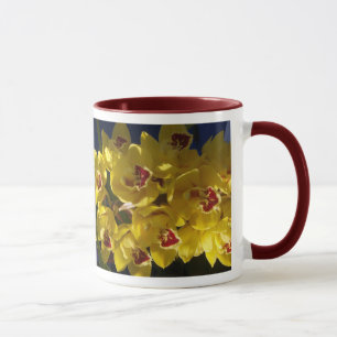Caneca Orquídeas amarelas