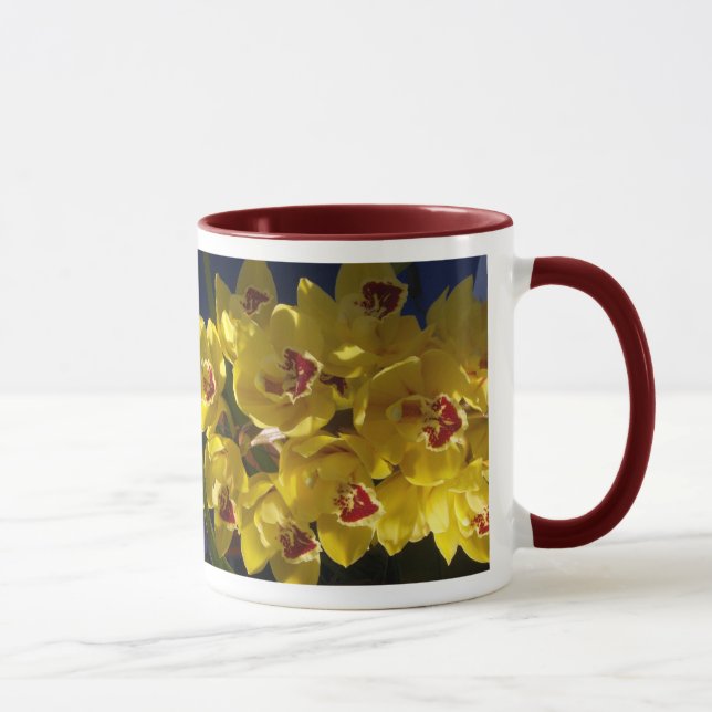 Caneca Orquídeas amarelas (Direita)