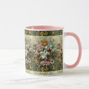 Caneca Orquídeas de Belas Artes - Formas de Arte da Natur