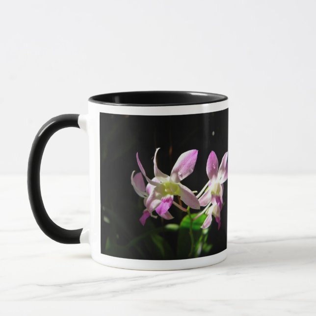 Caneca Orquídeas Rosa (Esquerda)