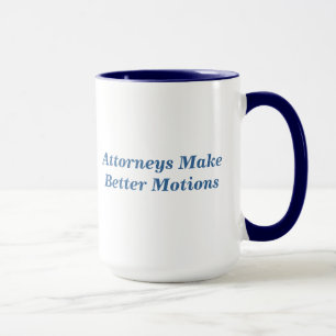 Caneca Os advogados fazem propostas melhores