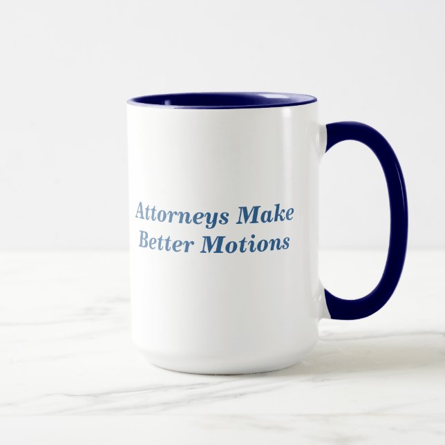 Caneca Os advogados fazem propostas melhores (Direita)