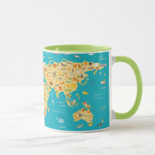 Caneca Os animais do mundo