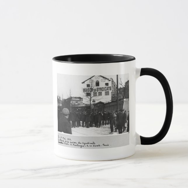 Caneca Os arredores do DES Syndicats de Maison, (Direita)