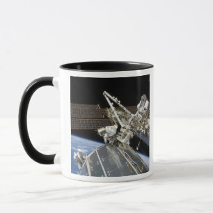 Caneca Os astronautas executam uma série de tarefas