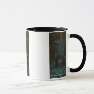 Caneca os banhistas azuis