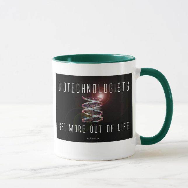 Caneca Os Biotechnologists obtêm mais fora da vida (Direita)