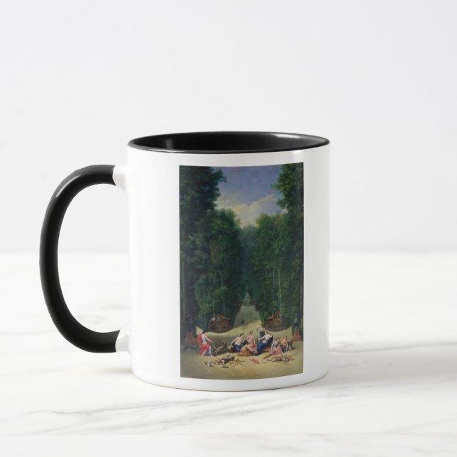 Caneca Os bosques de Versalhes (Esquerda)